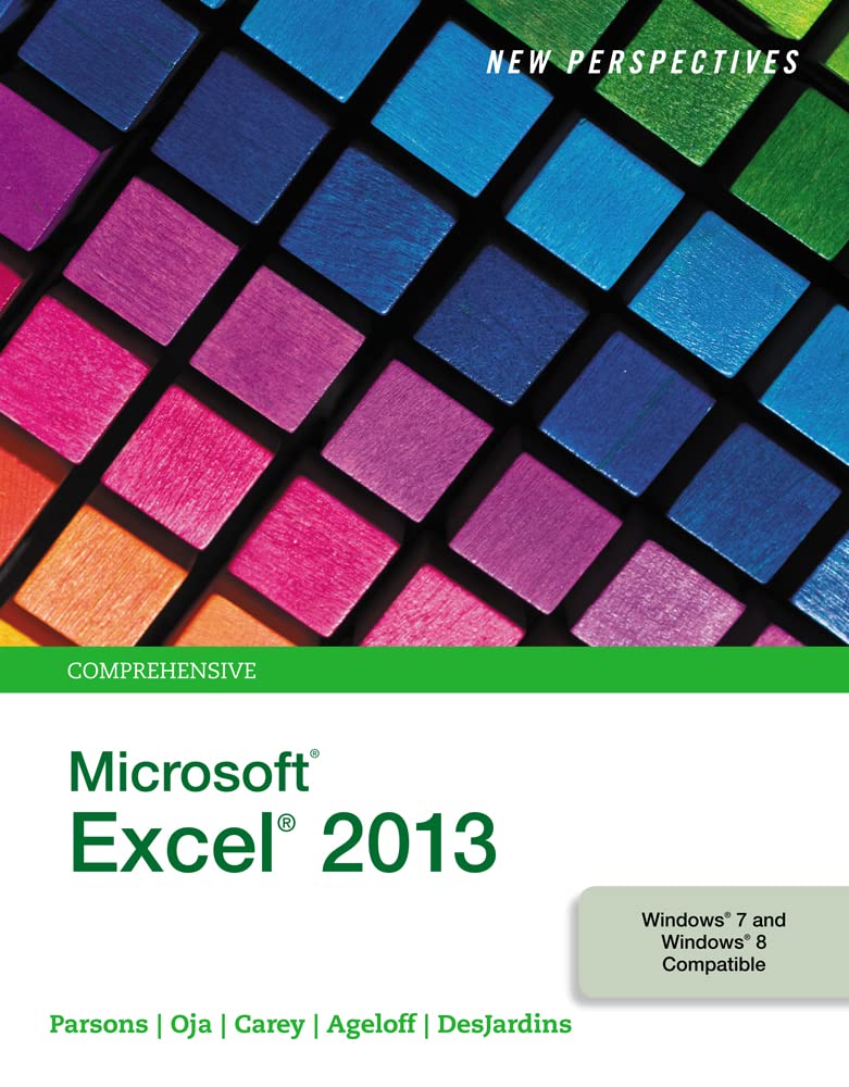 cover image of New Perspectives on MicrosoftExcel 2013