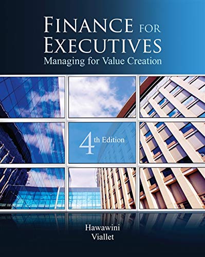 cover image of Finance for Executives: Managing for Value Creation