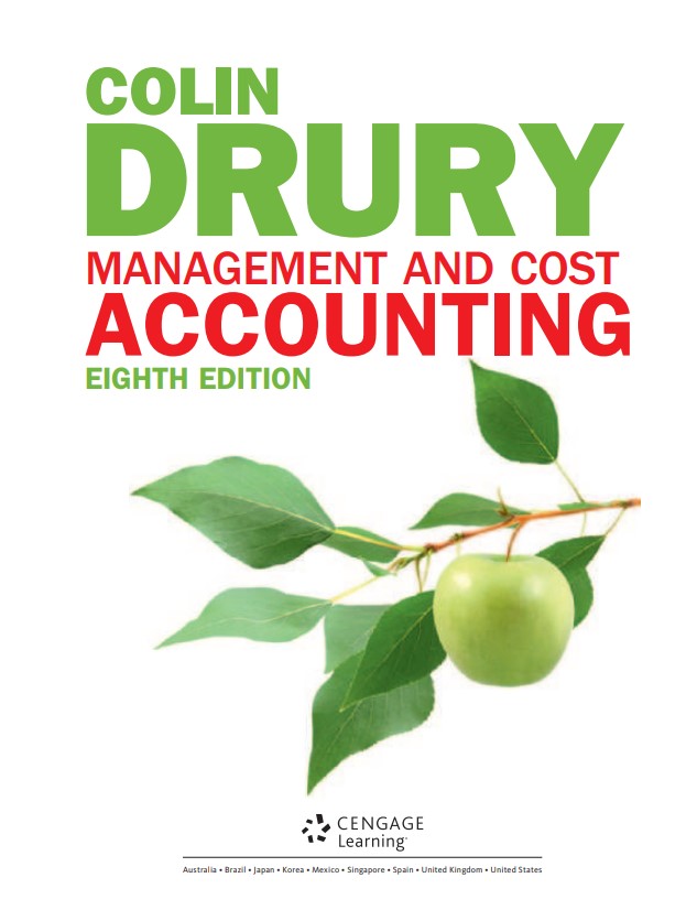 cover image of Cost & Management Accounting