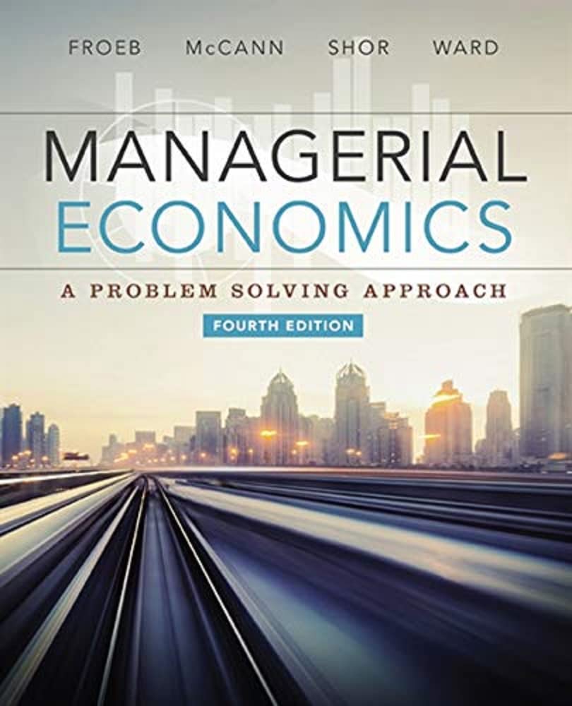 cover image of Managerial Economics