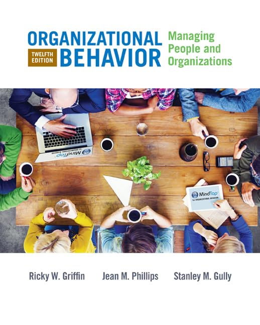 cover image of Organizational Behavior: Managing People and Organizations