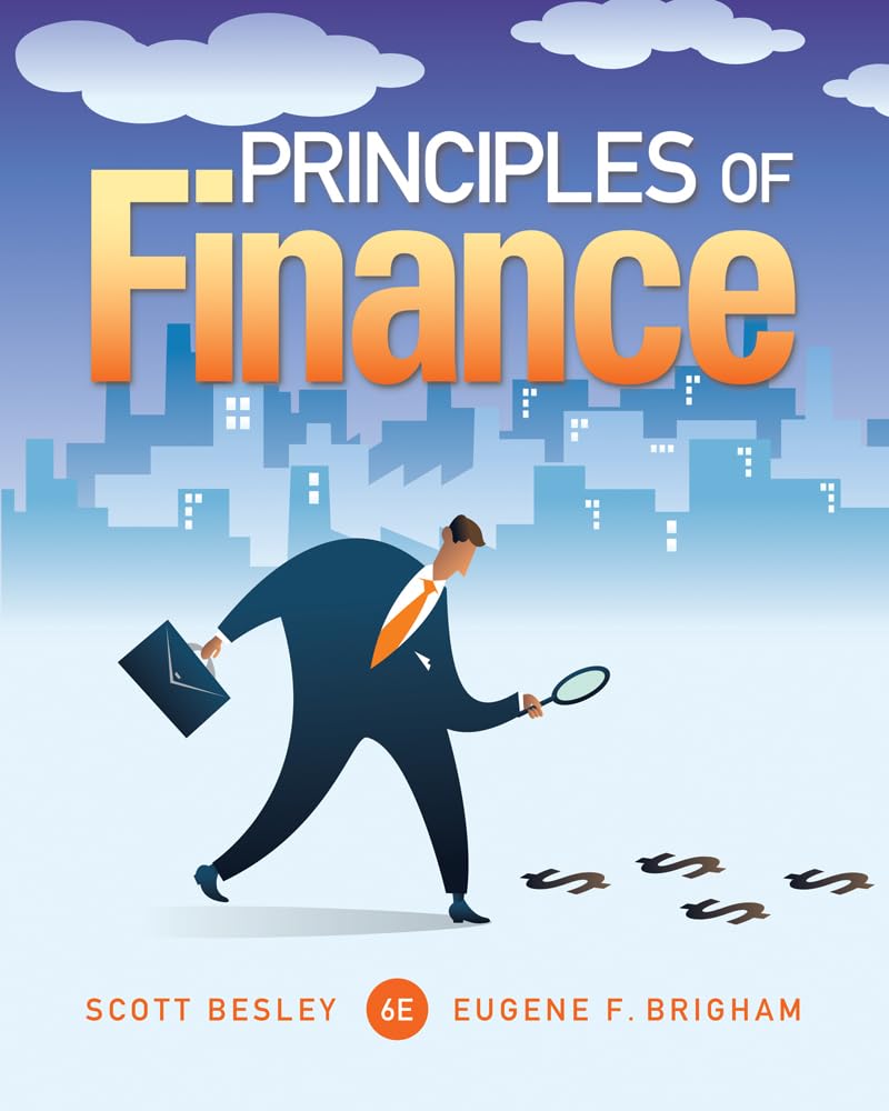 cover image of Principles of Finance