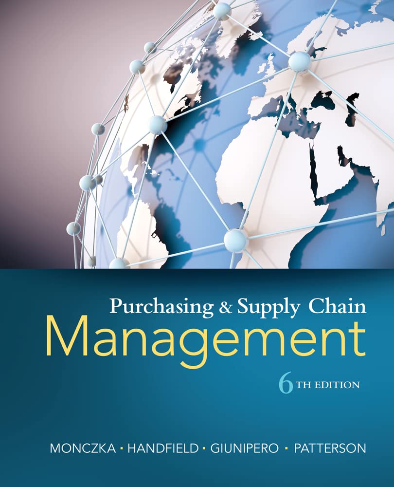 cover image of Purchasing and Supply Chain Management