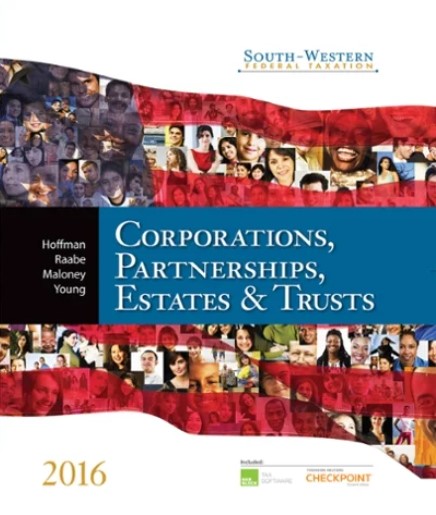 cover image of South Western Federal Taxation 2016 Corporations Partnerships