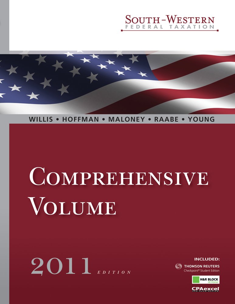 cover image of South Western Federal Taxation 2011 Comprehensive