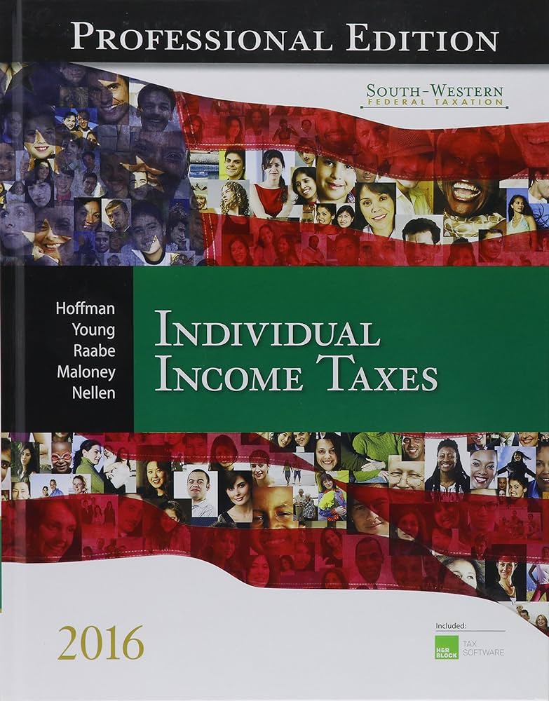 cover image of South Western Federal Taxation 2016 Individual Income Taxes