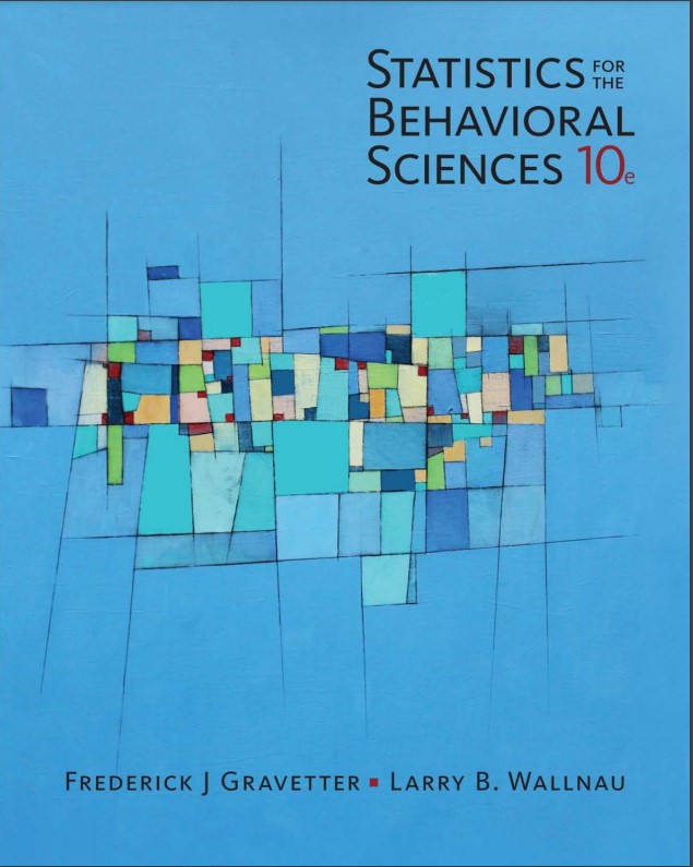 cover image of Statistics for The Behavioral Sciences