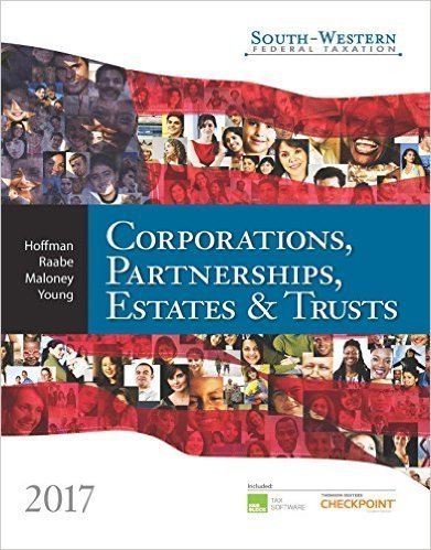 cover image of South Western Federal Taxation 2017 Corporations Partnerships