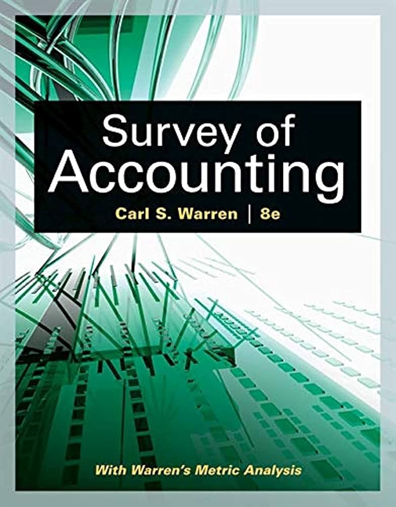 cover image of Survey of Accounting