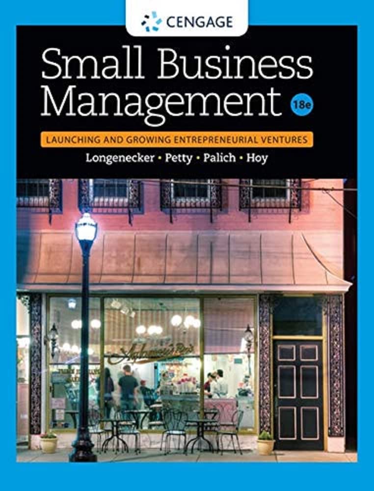 cover image of Small Business Management: Launching & Growing Entrepreneurial Ventures