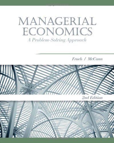 cover image of Managerial Economics: A Problem-Solving Approach
