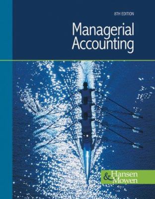 cover image of Managerial Accounting