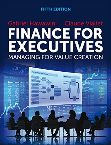 cover image of Finance for Executives Managing for Value Creation