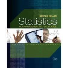 cover image of Statistics for Management and Economics