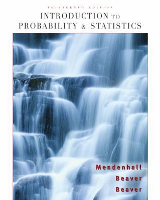 cover image of Introduction to Probability and Statistics