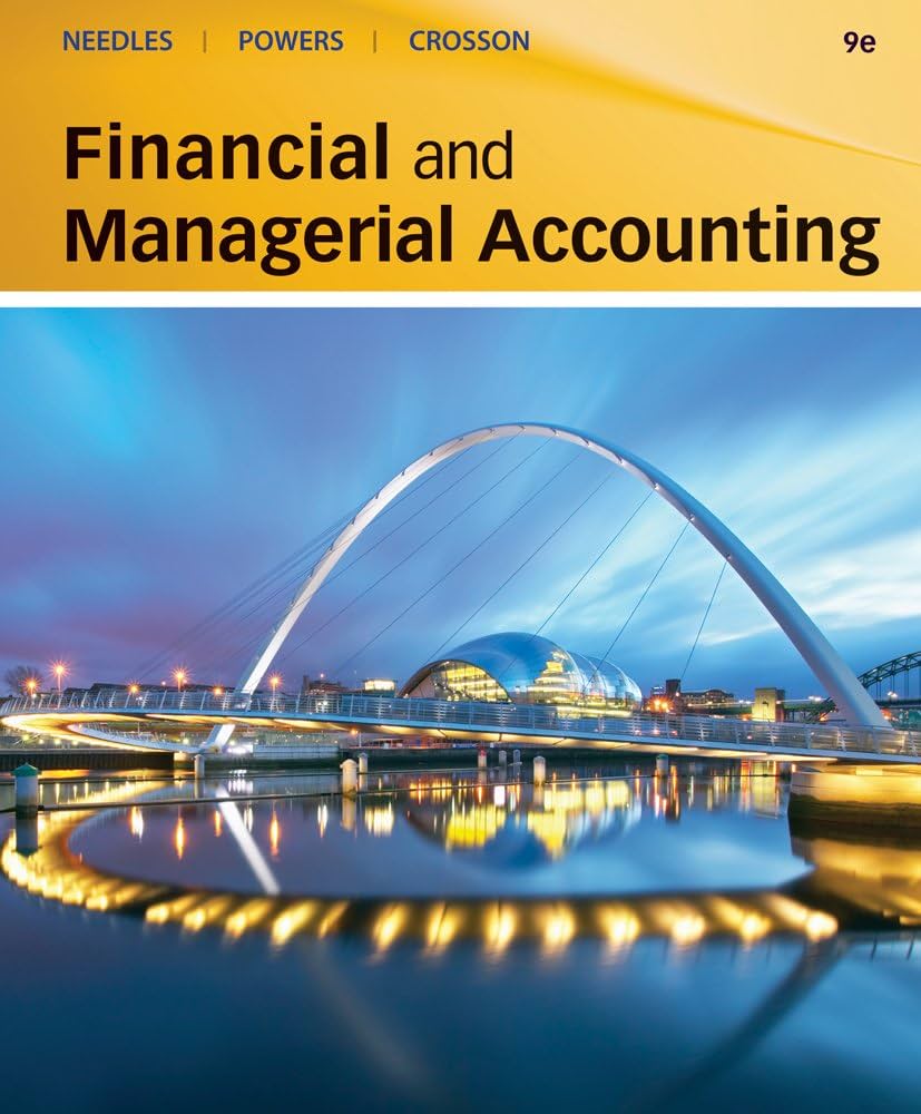 cover image of Financial and Managerial Accounting