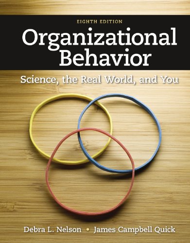 cover image of Organizational Behavior: Science, The Real World, and You