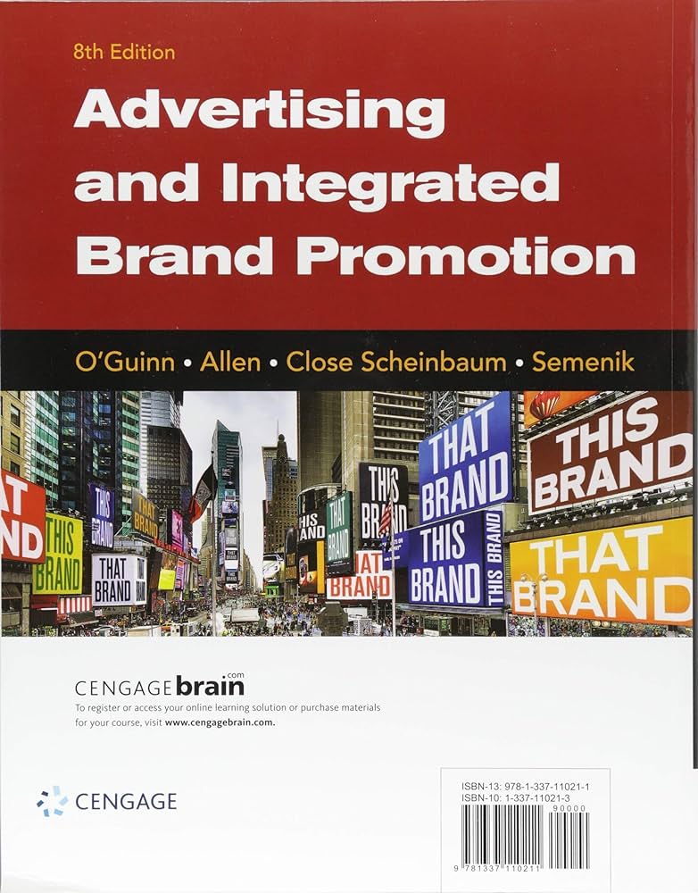 cover image of Advertising and Integrated Brand Promotion