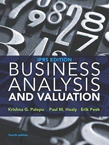 cover image of Business Analysis & Valuation IFRS