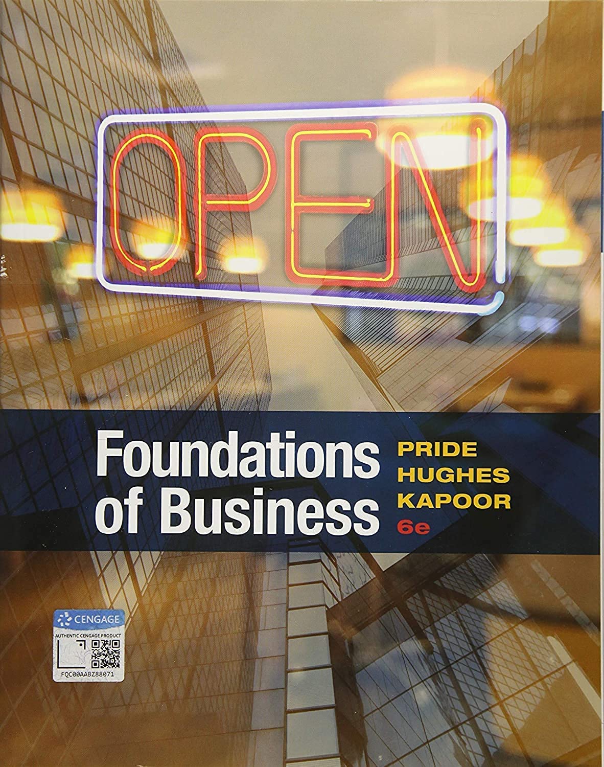 cover image of Foundations of Business