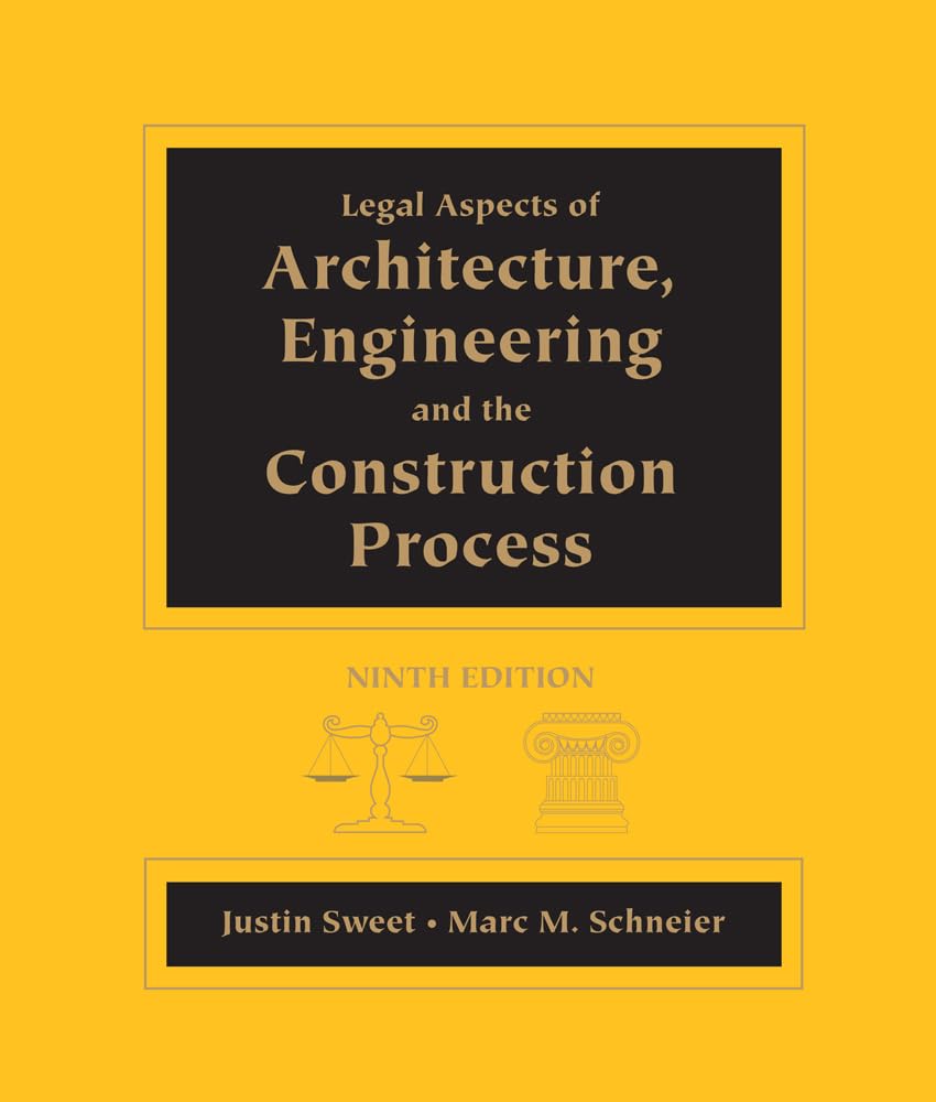 cover image of Legal Aspects of Architecture, Engineering and the Construction Process