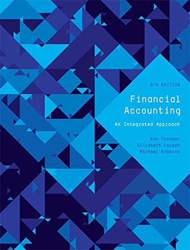 cover image of Financial Accounting: An Integrated Approach