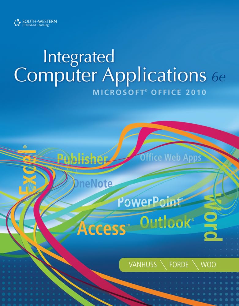 cover image of Integrated Computer Applications