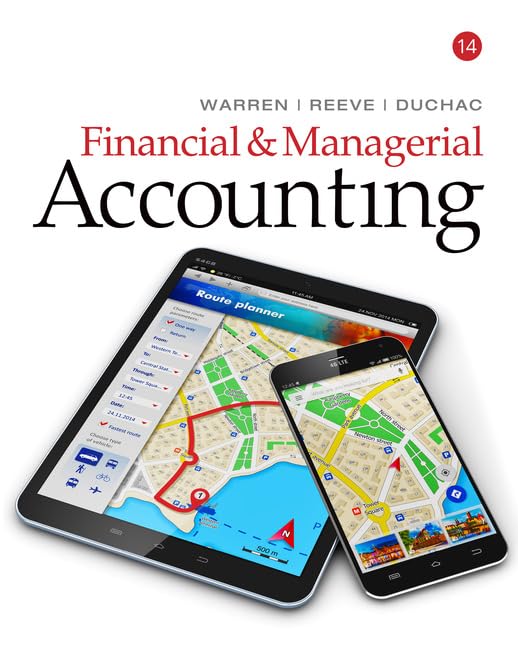 cover image of Financial & Managerial Accounting