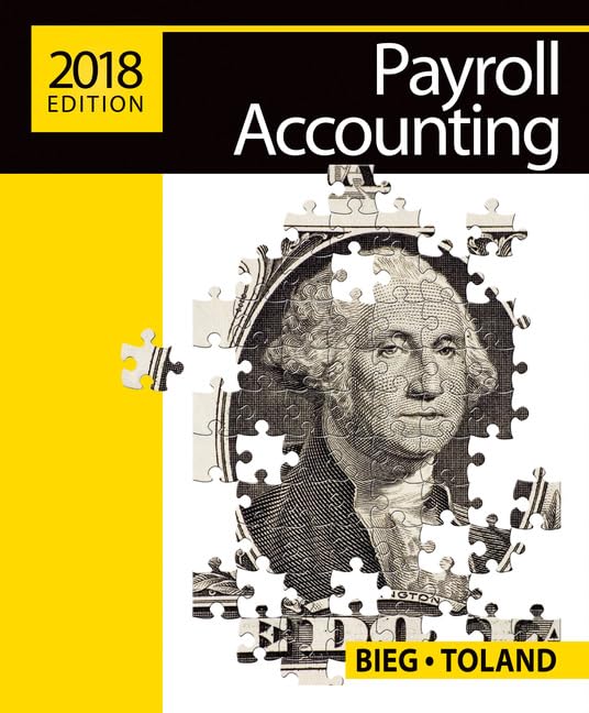 cover image of Payroll Accounting 2018