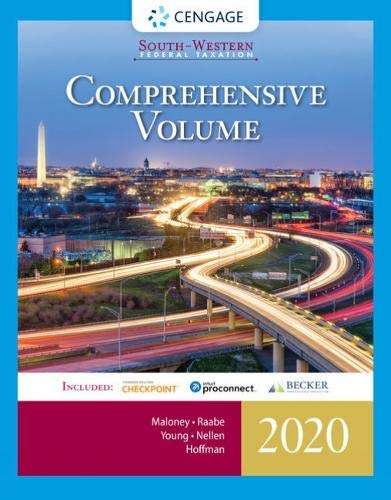 cover image of South-Western Federal Taxation 2020: Comprehensive Volume