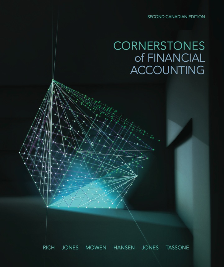 cover image of Cornerstones of Financial Accounting
