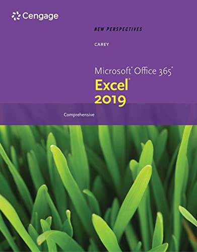 cover image of New Perspectives Microsoft Office 365 & Excel 2019 Comprehensive