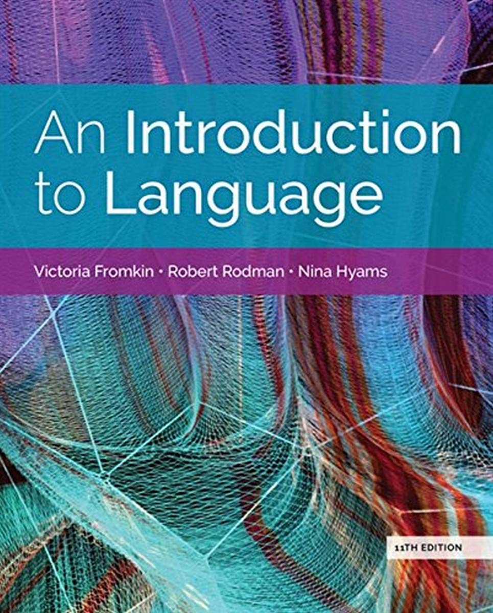 cover image of An Introduction to Language