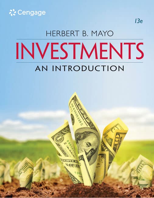 cover image of Investments: An Introduction