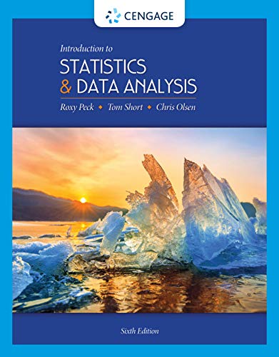 cover image of Introduction to Statistics and Data Analysis