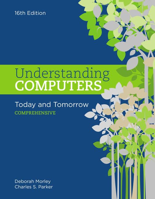 cover image of Understanding Computers: Today and Tomorrow: Comprehensive