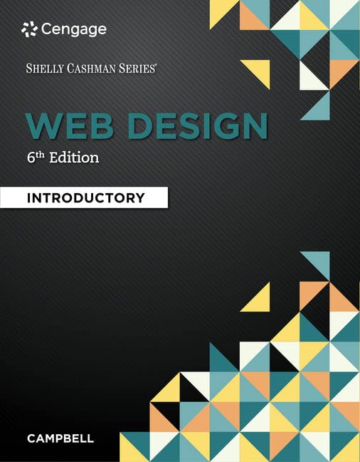 cover image of Web Design: Introductory
