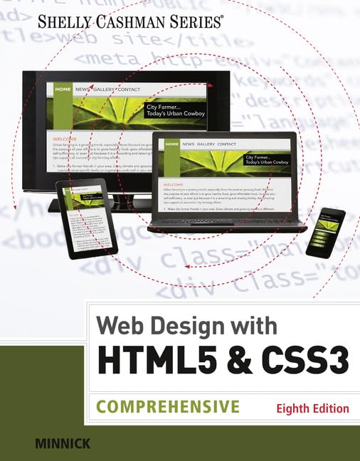cover image of Web Design with HTML & CSS3: Comprehensive