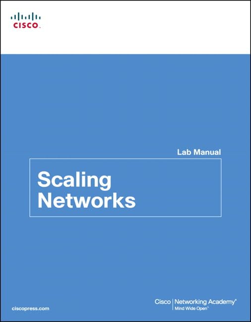 cover image of Scaling Networks Lab Manual