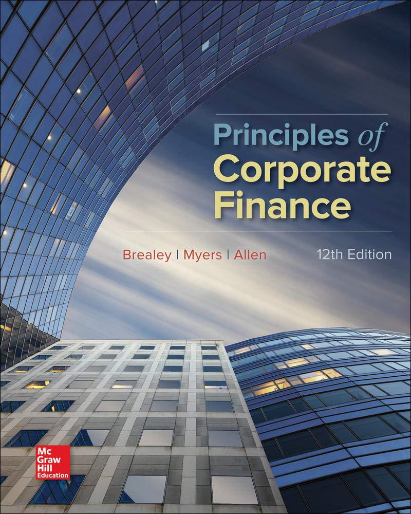 cover image of Principles of Corporate Finance
