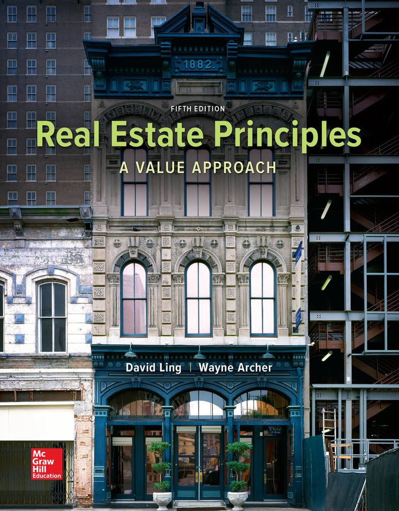 cover image of Real Estate Principles: A Value Approach