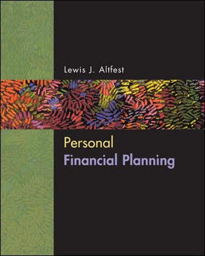 cover image of Personal Financial Planning