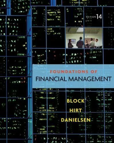 cover image of Foundations of Financial Management