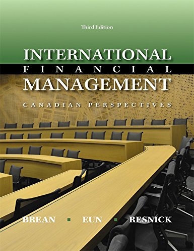 cover image of International Financial Management: Canadian Perspective