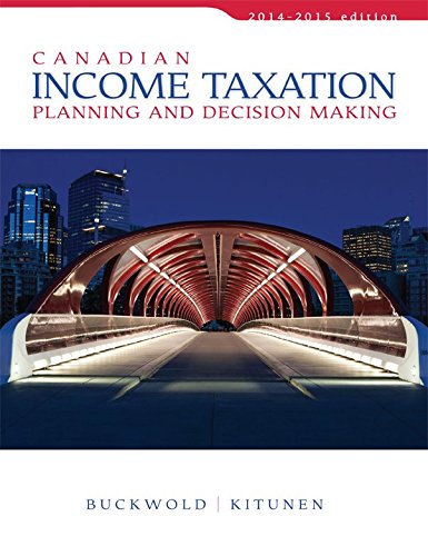 cover image of Canadian Income Taxation