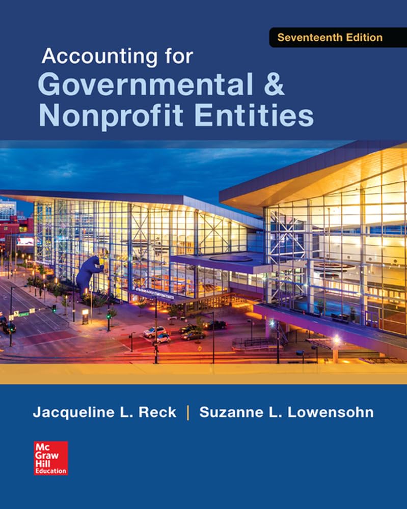 cover image of Accounting for Governmental & Nonprofit Entities