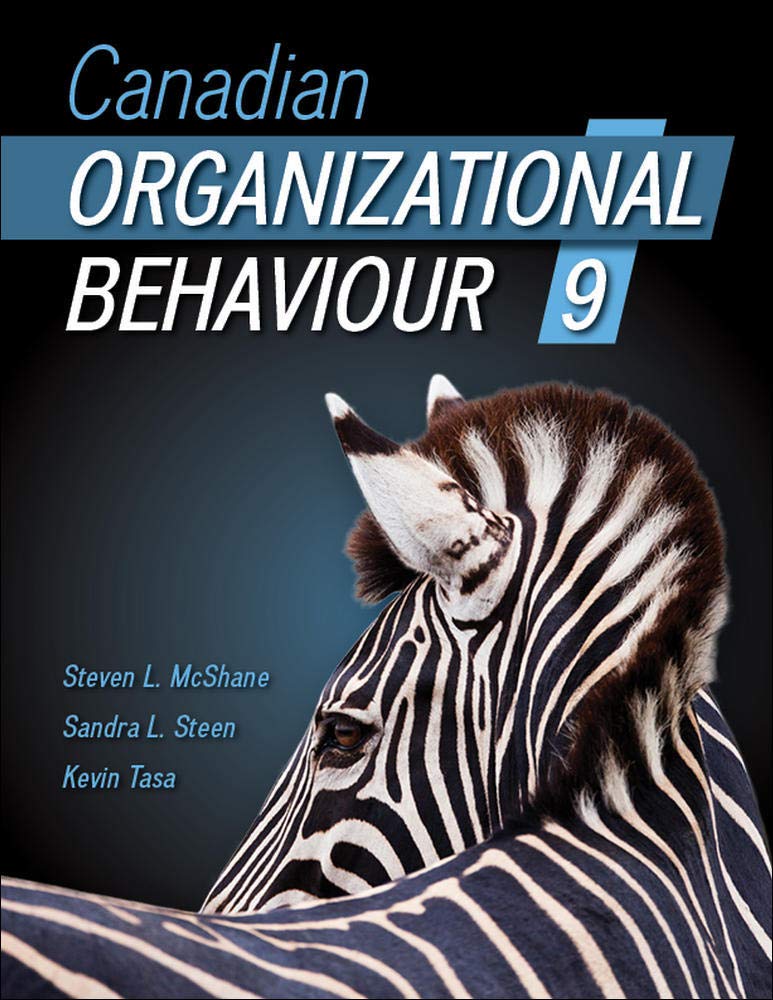 cover image of Canadian Organizational Behaviour