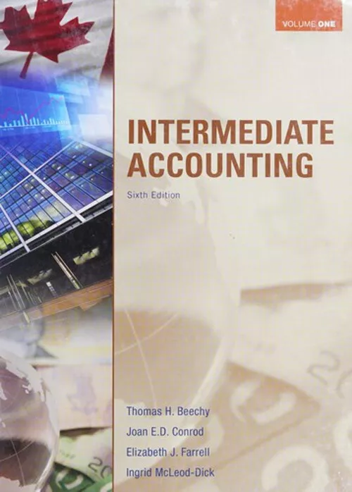 cover image of Intermediate Accounting Volume 1
