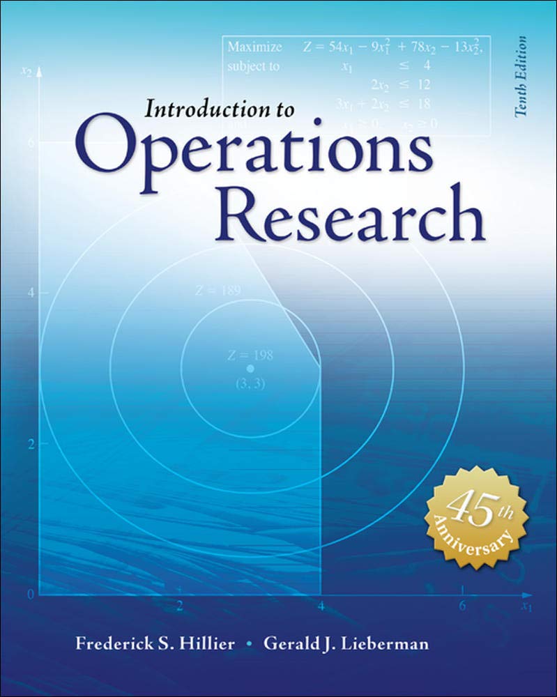 cover image of Introduction to Operations Research
