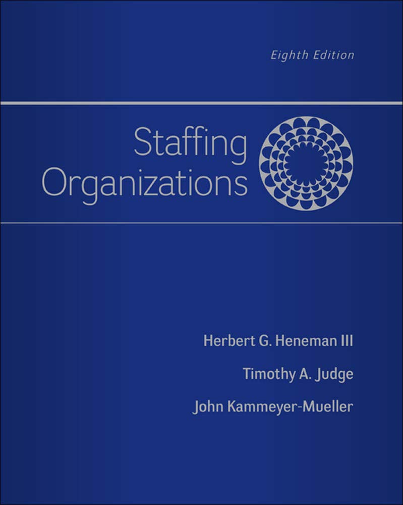 cover image of Staffing Organizations